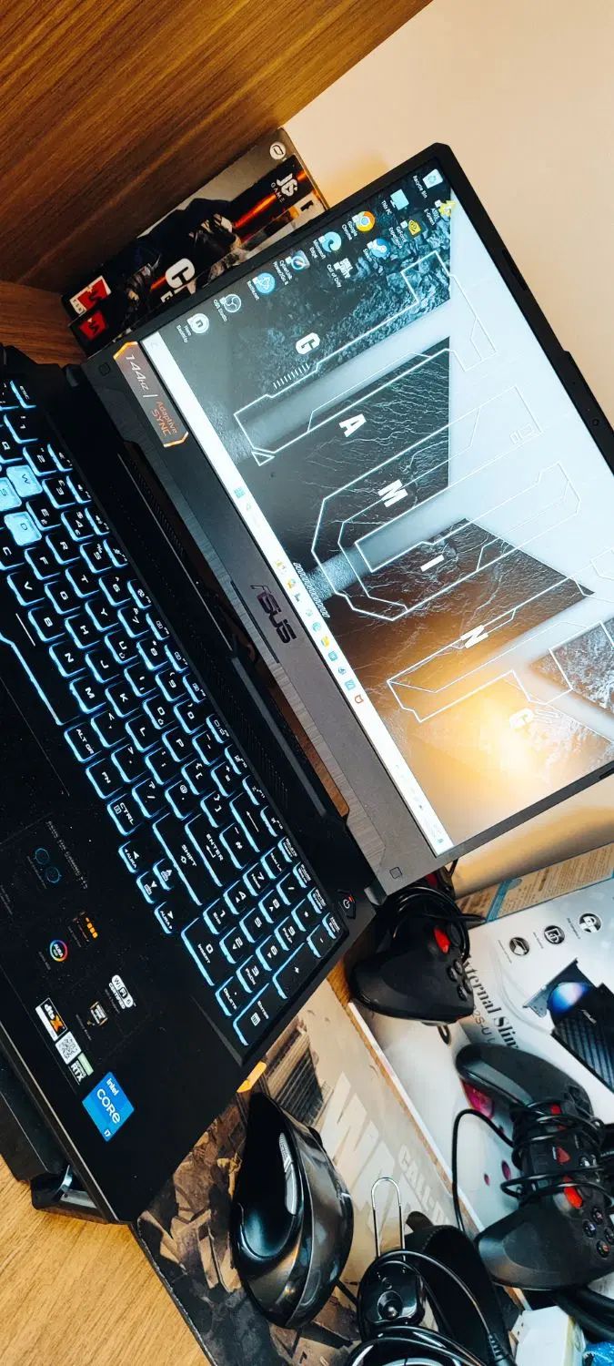 لپ تاپ ایسوس FUF Gaming F15 FX506HM|رایانه همراه|تهران, استخر|دیوار