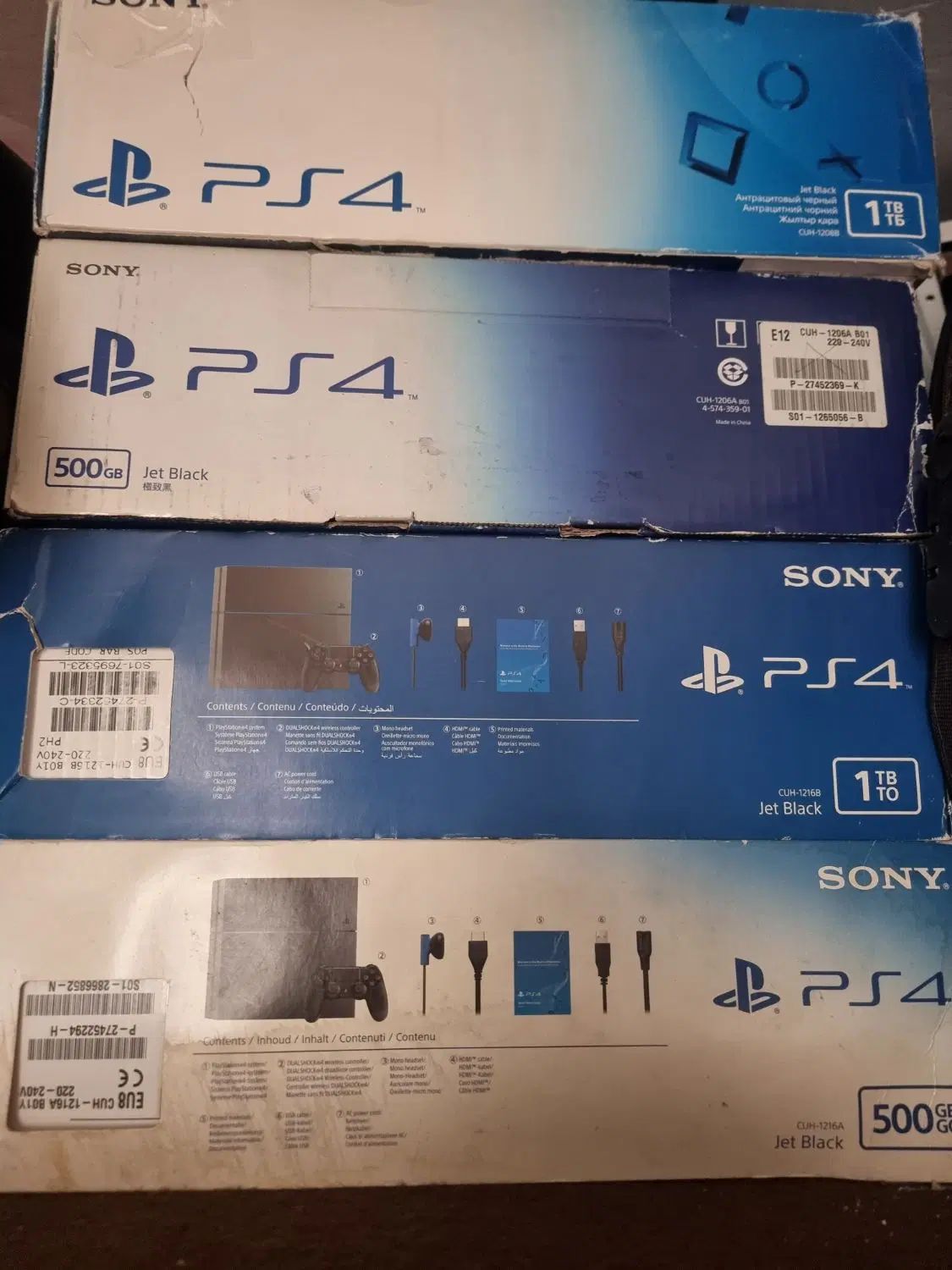 دستگاه ps4 فت ۱ ترابایت و ۵۰۰ گیگ کپی خور ورژن ۹|کنسول، بازی ویدئویی و آنلاین|تهران, جی|دیوار