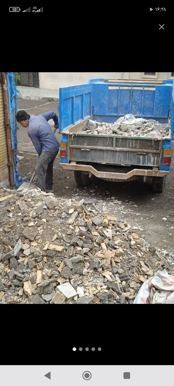 حمل خاک نخاله با کارگر و بدون کارگر سرتا سر مشهد|خدمات حمل و نقل|مشهد, سید رضی|دیوار