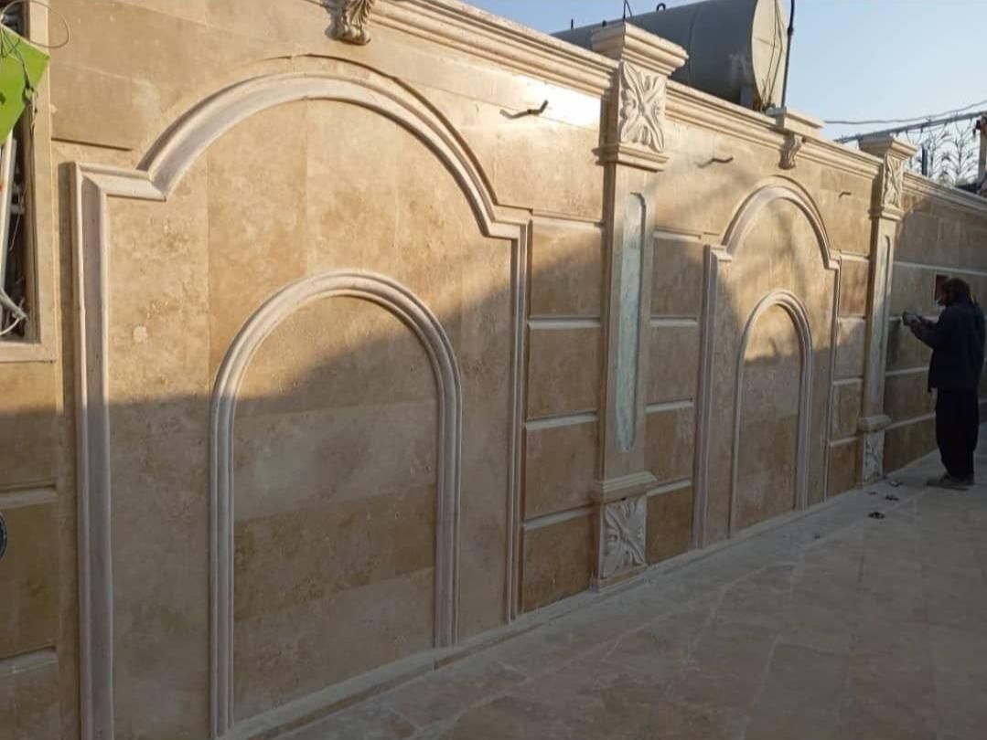 کف باغ و بدنه نما سنگ مناسب|مصالح و تجهیزات ساختمان|اصفهان, محمودآباد|دیوار