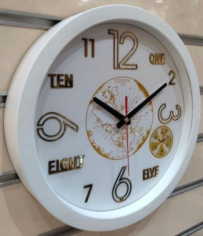 ساعت دیواری موتور بیصدا ارامگرد|ساعت دیواری و تزئینی|کرمانشاه, |دیوار