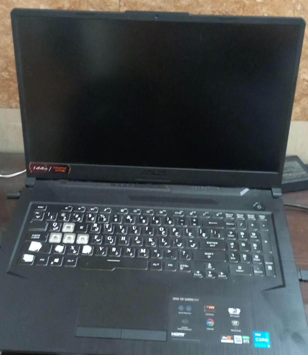لپ تاب asus tuf gaming f17|رایانه همراه|قم, نیروگاه|دیوار