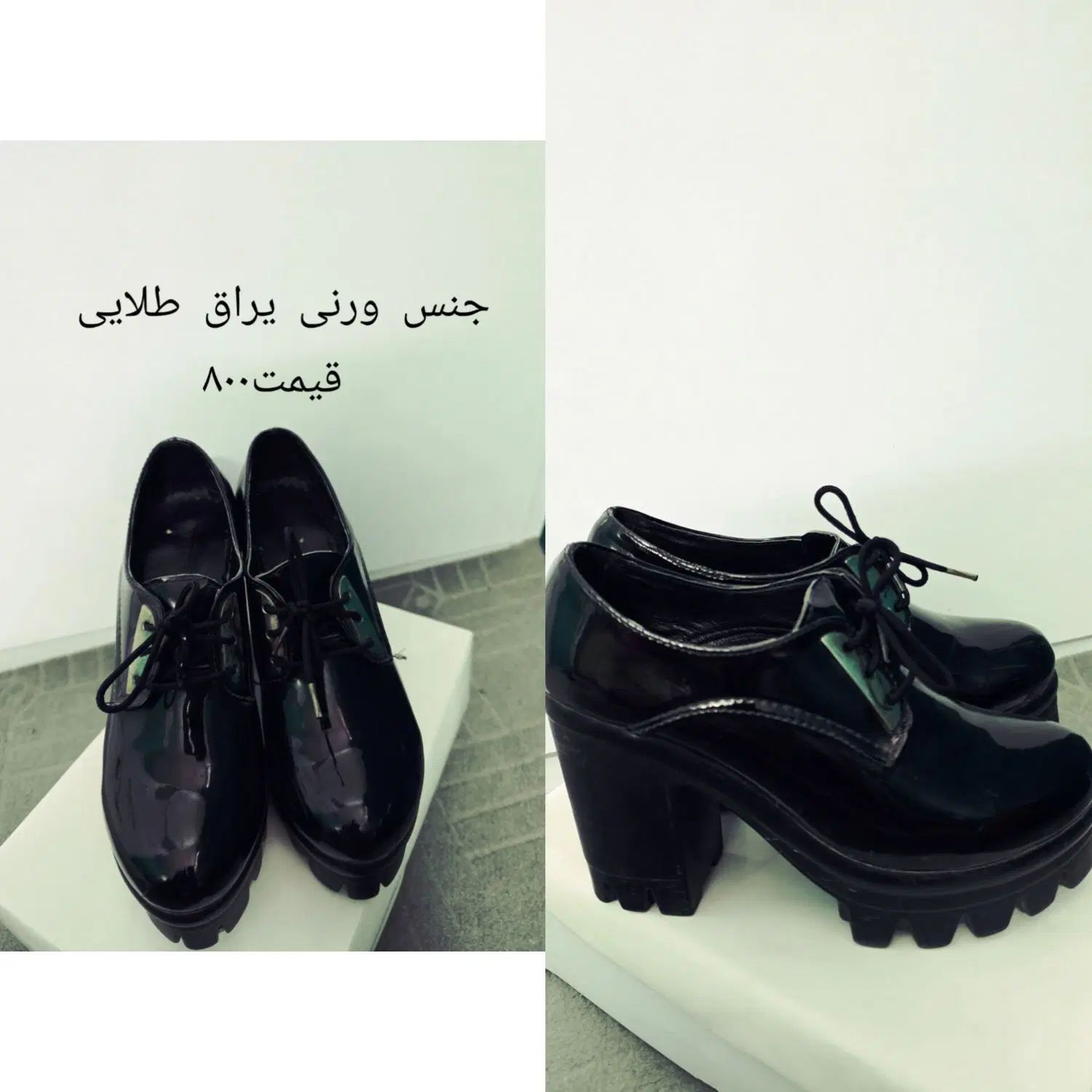 ۴جفت کفش سایز۳۹و۳۸چرم وورنی همه نو۸۰۰ت|کیف، کفش، کمربند|مشهد, طلاب|دیوار