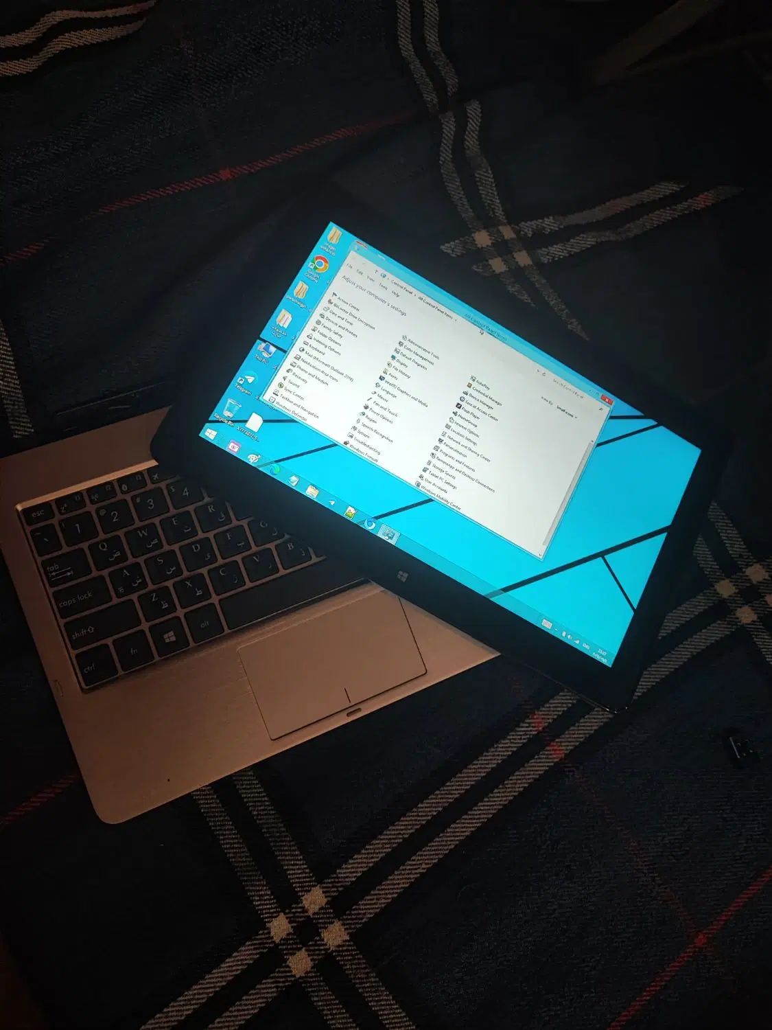 مینی لپ تاپ تبلت ایسوس VivoTab TF810C با ویندوز 8|رایانه همراه|کرج, عظیمیه|دیوار