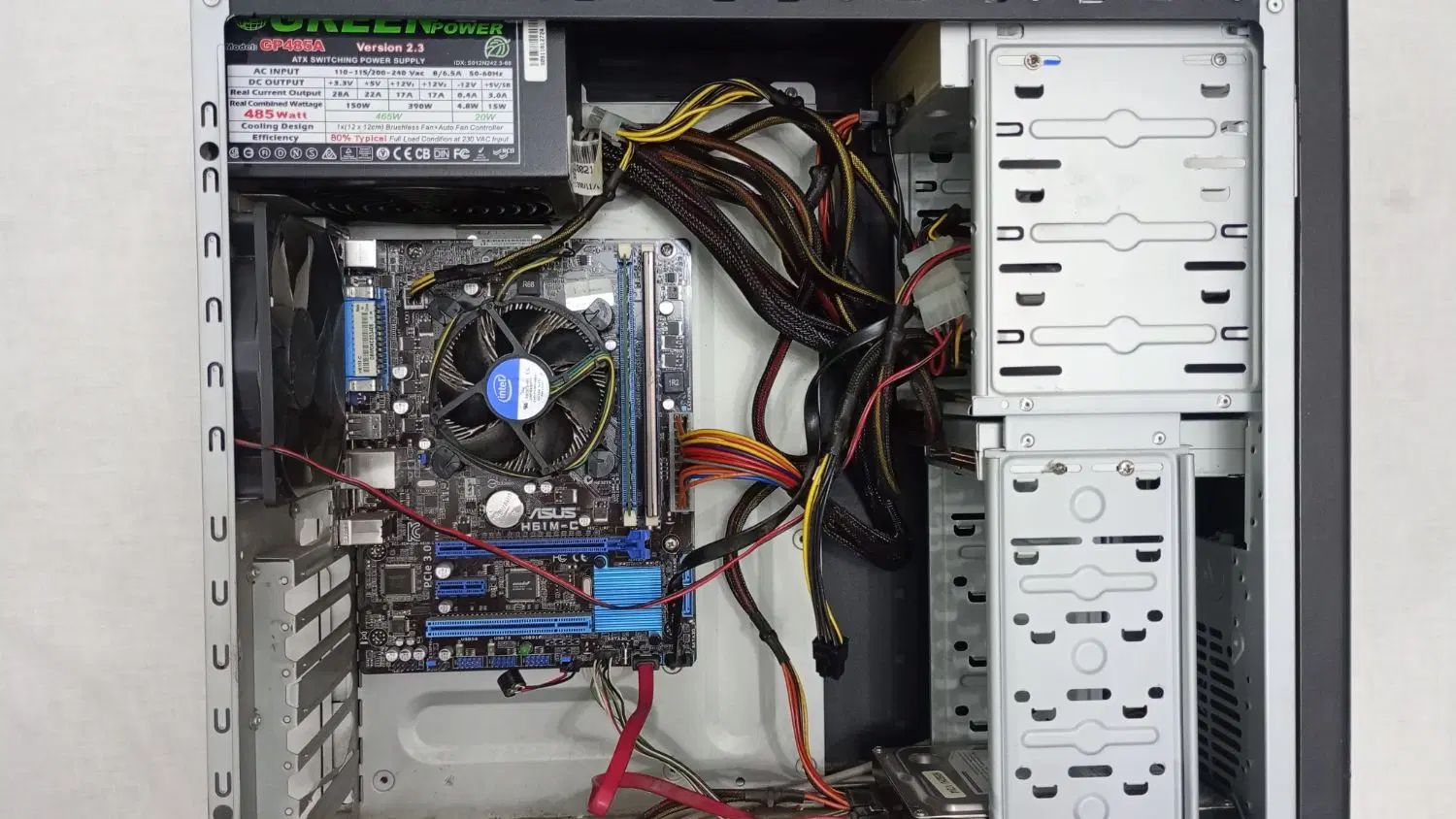 کیس ddr3 h61|رایانه رومیزی|تهران, شهرک رضویه|دیوار