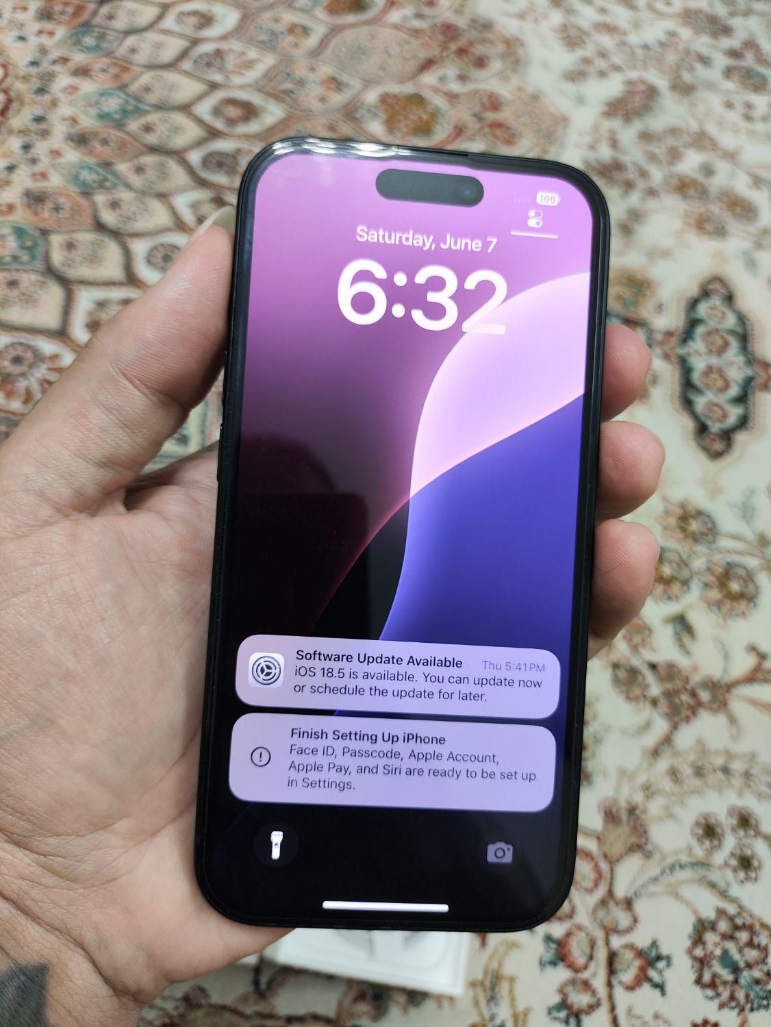 اپل iPhone 15 با حافظهٔ ۱۲۸ گیگابایت|موبایل|تهران, جوادیه|دیوار