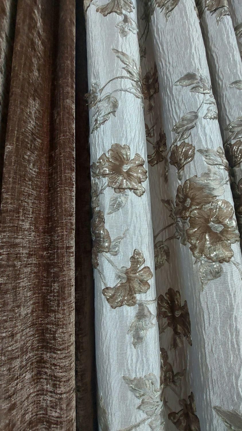 پرده پذیرایی شیک|پرده، رانر، رومیزی|کاشان, فین کوچک|دیوار