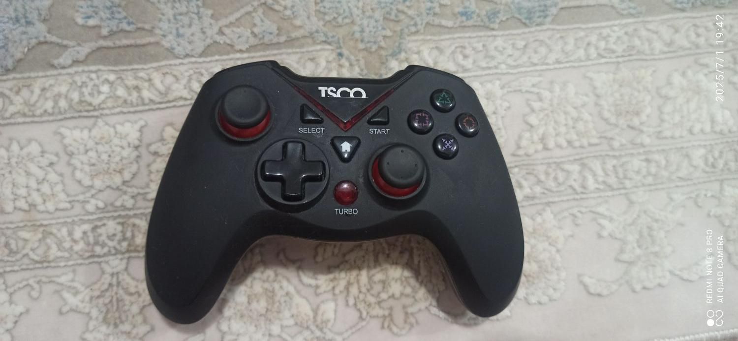 دسته بازی بلوتوثی tesci 130w|کنسول، بازی ویدئویی و آنلاین|قزوین, |دیوار