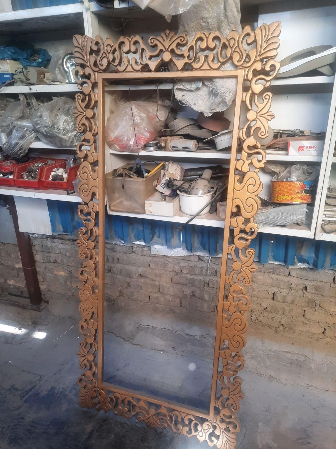 قاب آینه|آینه|تهران, مینابی|دیوار