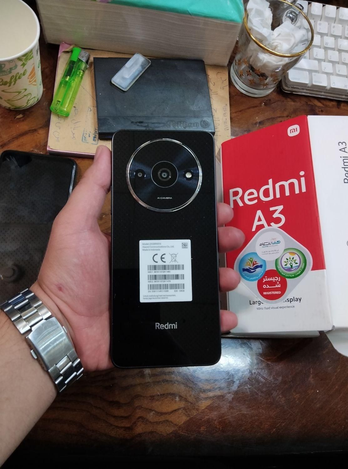 شیامی redmi a3با حافظهٔ۱۲۸(خرید فروش گوشی کارکرده)|موبایل|ارومیه, |دیوار
