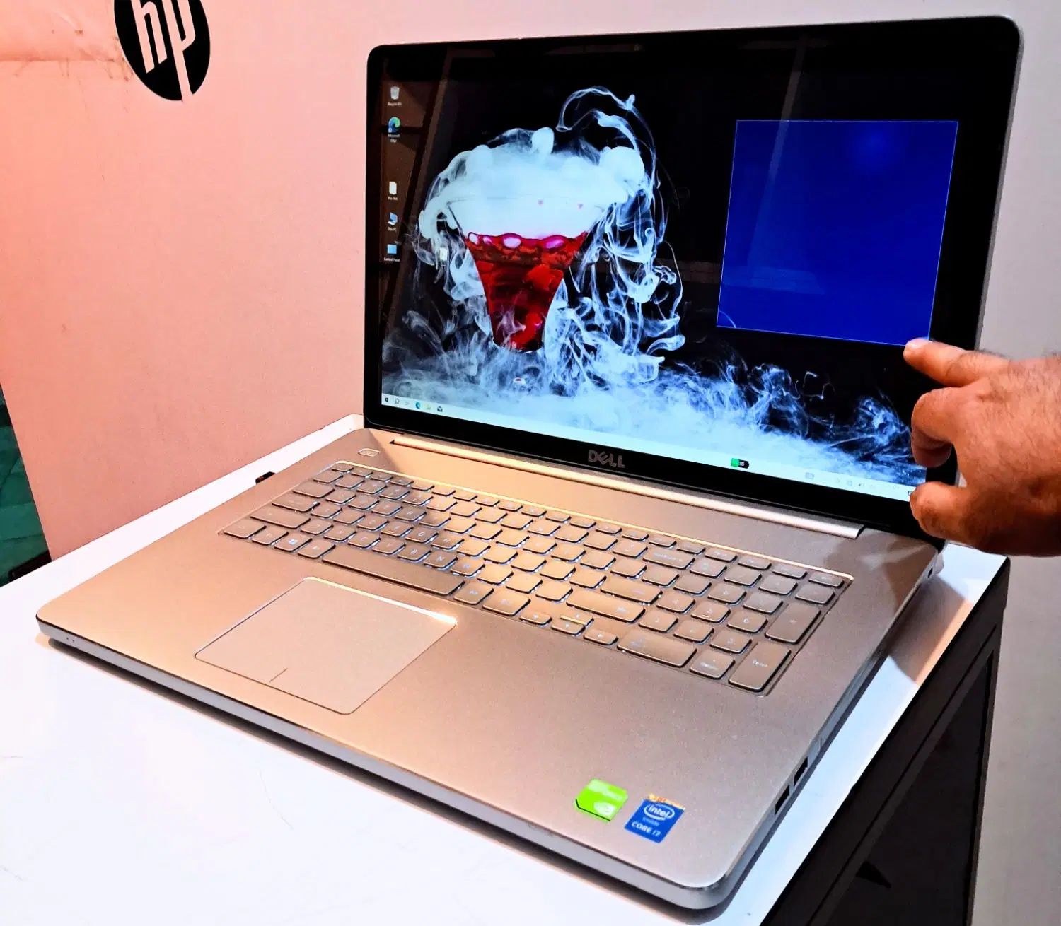 تاچ Dell Inspiron 17 7000 گرافیک مجزا Nvidia ddr5|رایانه همراه|تهران, ارم|دیوار