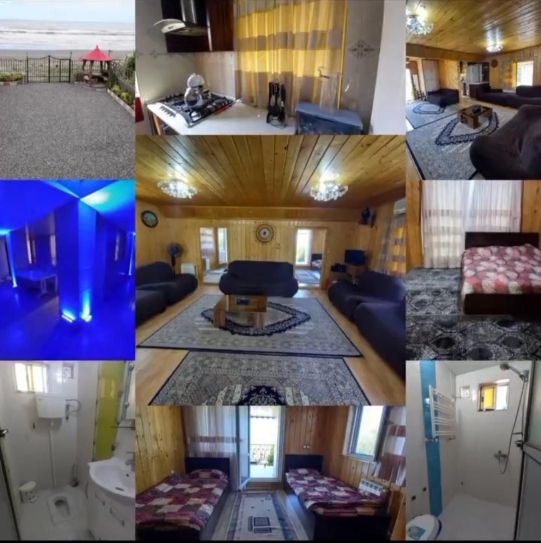 ویلای ساحلی نوساز لب دریا ۲ خوابه پلاک ۱ بسیارتمیز|اجارهٔ کوتاهمدت ویلا و باغ|بندر انزلی, چهارفریضه|دیوار