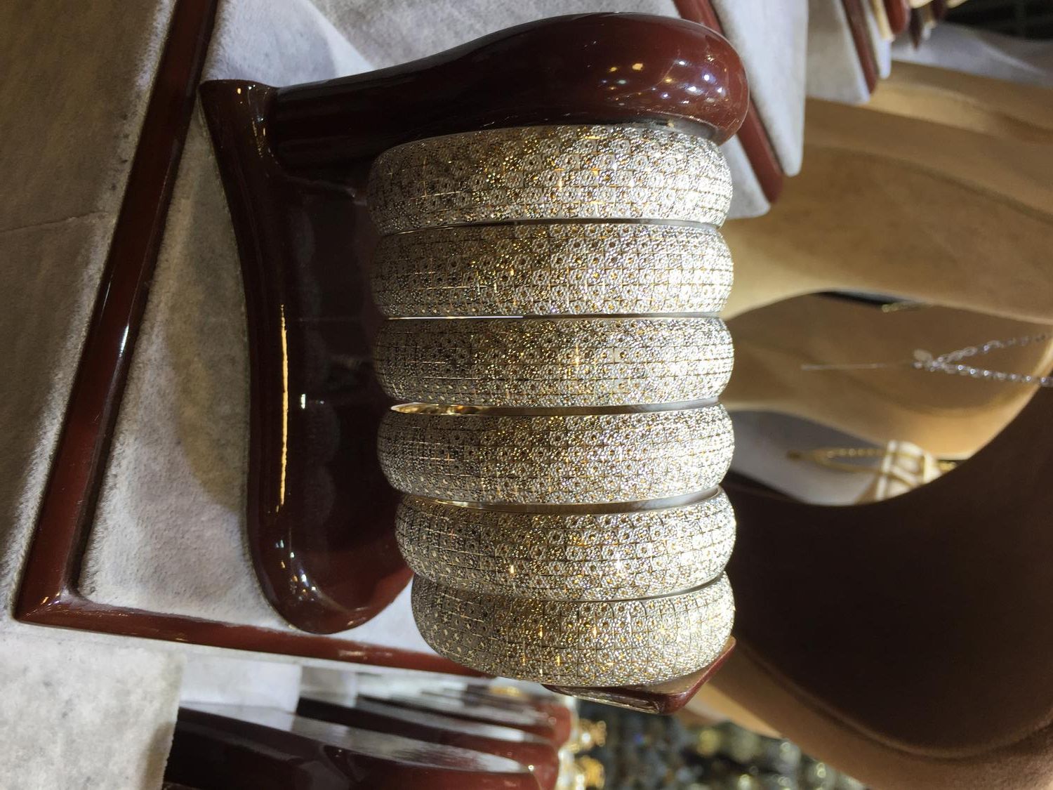 النگو نیم پهن مدل ایرانا سبک و جدید|جواهرات|کاشان, بازار کاشان|دیوار