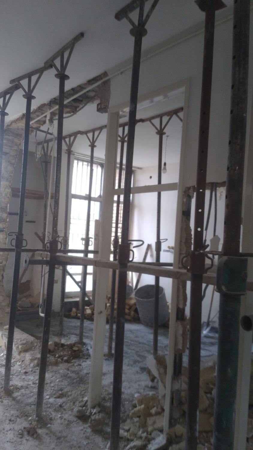 پیکور تخریب سقف و بتن .جوشکاری .تغییر نقشه ساختمان|خدمات پیشه و مهارت|فسا, |دیوار