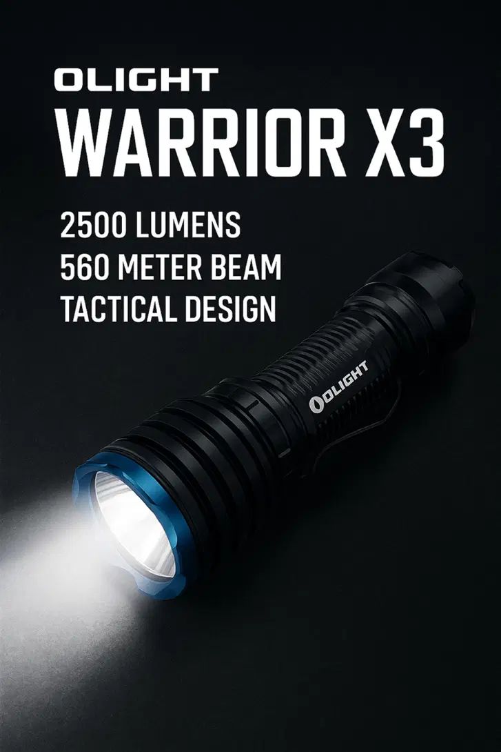 چراغ قوه اُلایت واریور ایکس ۳/olight warrior x3|کوهنوردی و کمپینگ|تهران, شهرک صدرا|دیوار