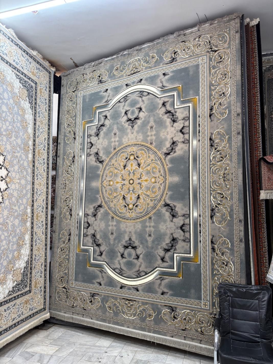 فرش تمام نخ اکرولیک جدید/فرش دیبا/|فرش|بیرجند, |دیوار