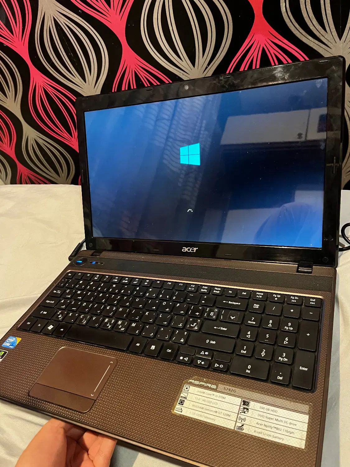 لبتاپ مدل acer aspire 5742G|رایانه همراه|تهران, بهارستان|دیوار