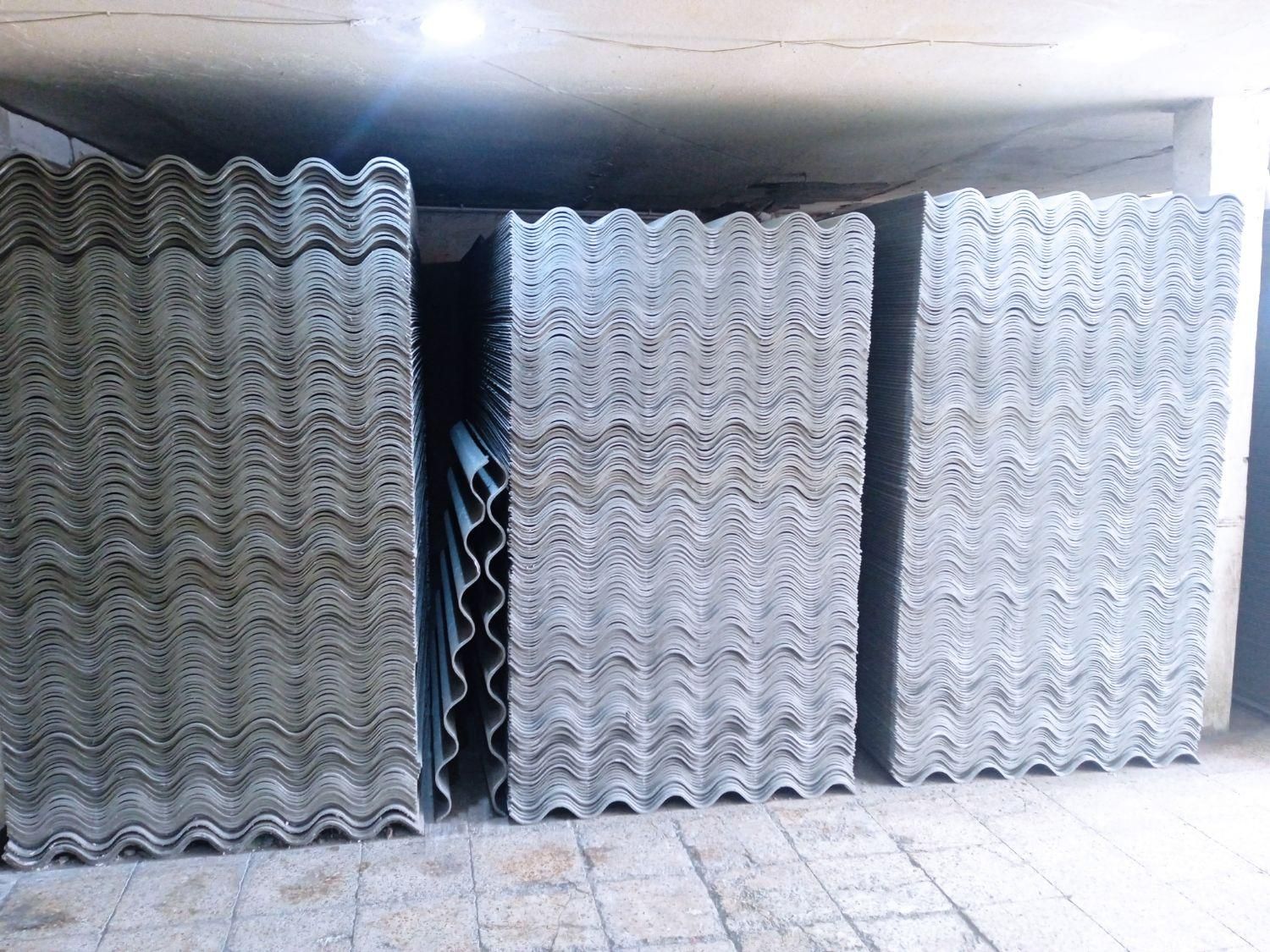 ایرانیت سیمانی موجداربدون آزبست. شرکت ارتانیت .|مصالح و تجهیزات ساختمان|رشت, قاسمیه|دیوار