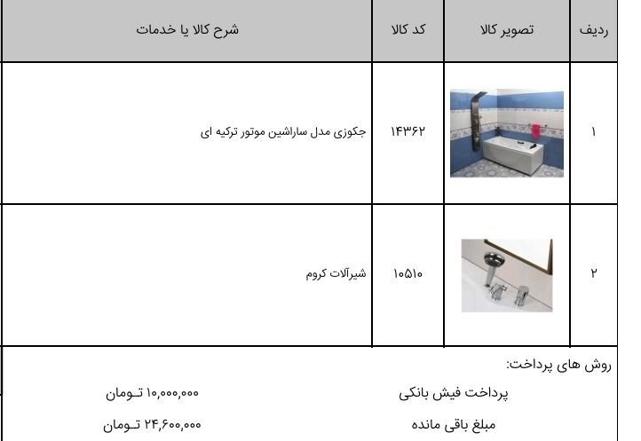 وان جکوزی با شیرآلات و جت ها|لوازم حمام|تهران, میدان ولیعصر|دیوار