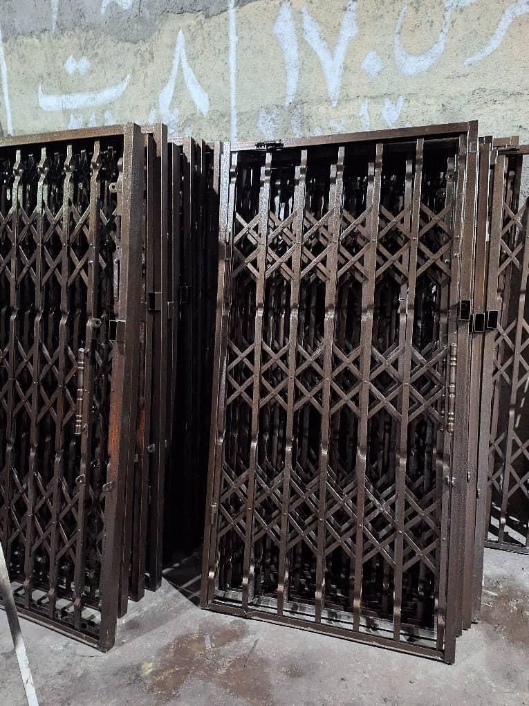 تولیدکننده درب اکاردئونی حفاظ اکاردیونی حفاظ پنجره|مصالح و تجهیزات ساختمان|کرج, گلشهر|دیوار