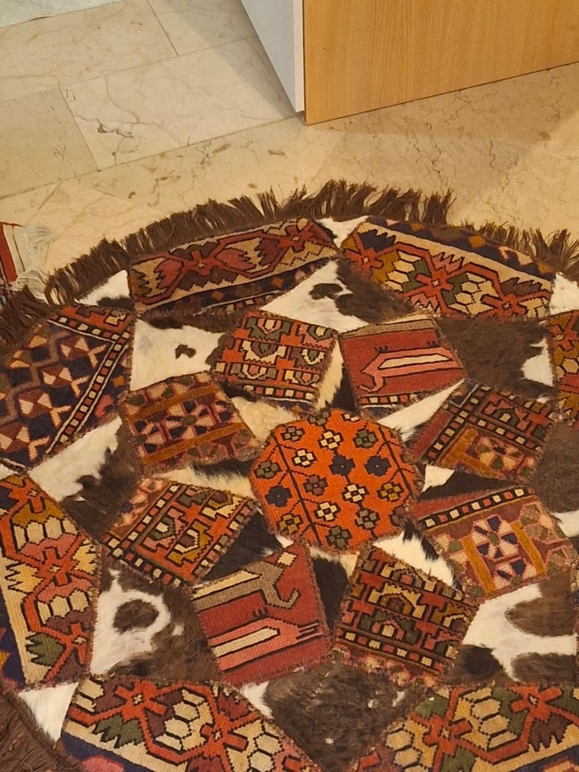 گلیم  دستباف گرد|فرش|تهران, هروی|دیوار