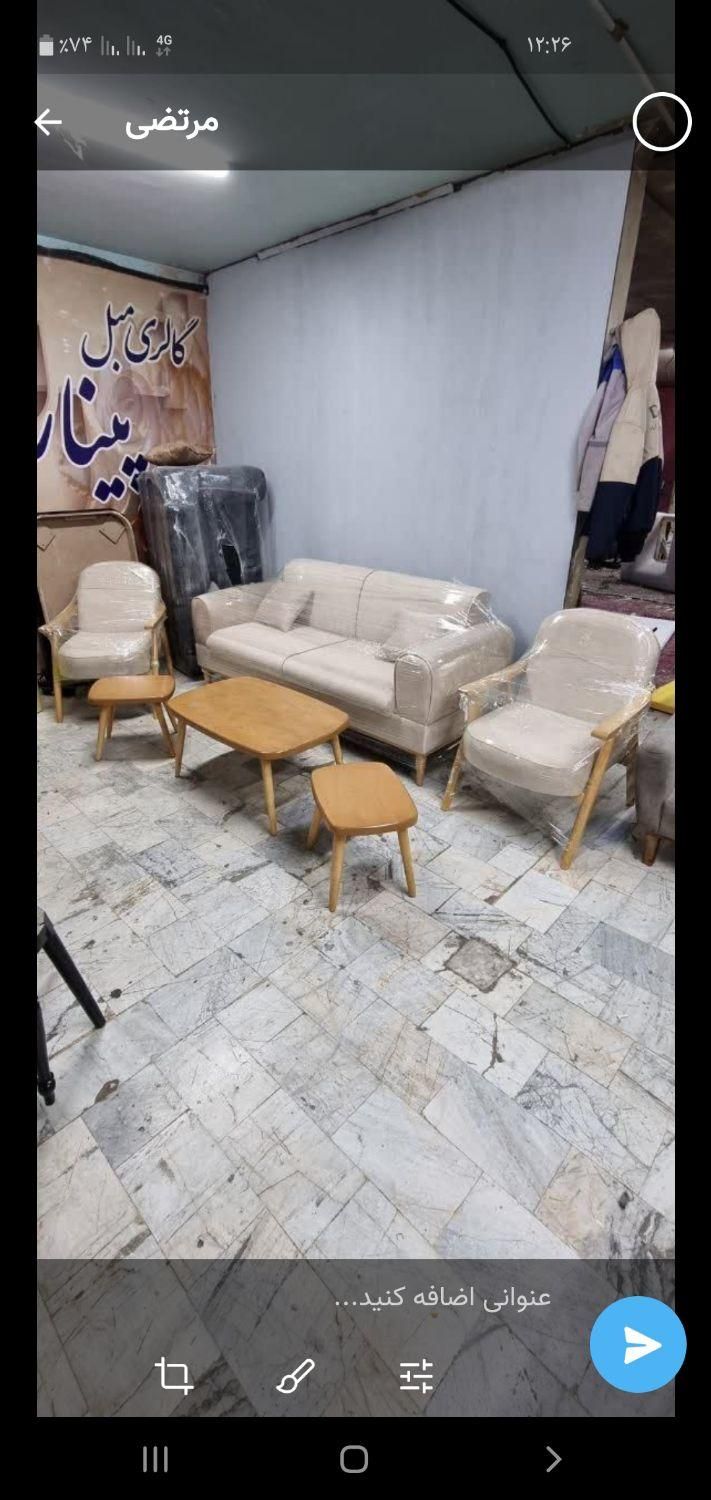 منیر مبلمان راحتی هفت نفره ۴۴۴مینیمال|مبلمان خانگی و میز عسلی|تهران, تهرانپارس شرقی|دیوار