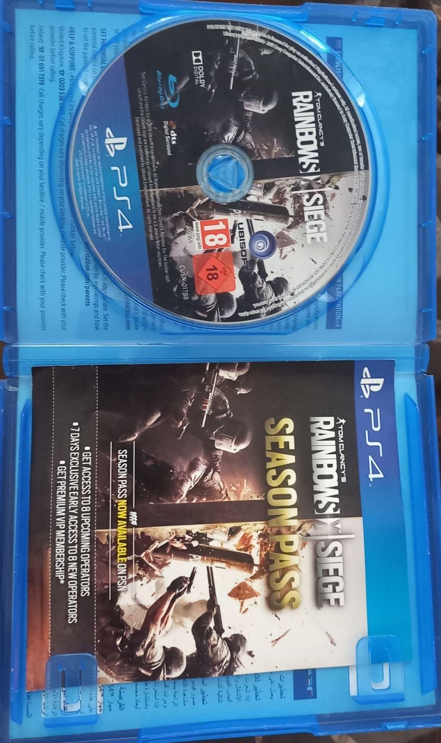 سی دی ps4 rainbowsix siege|کنسول، بازی ویدئویی و آنلاین|همدان, |دیوار