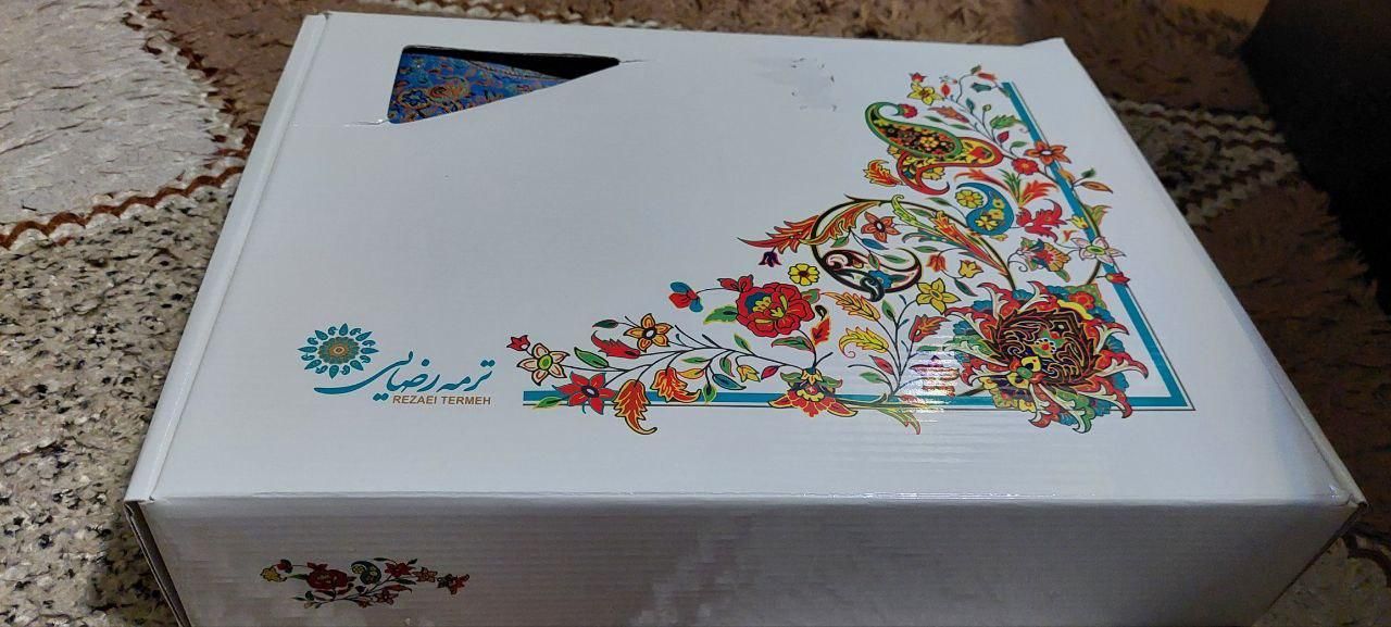 رومیزی ترمه طلاکوب1*1|پرده، رانر، رومیزی|تهران, اقدسیه|دیوار