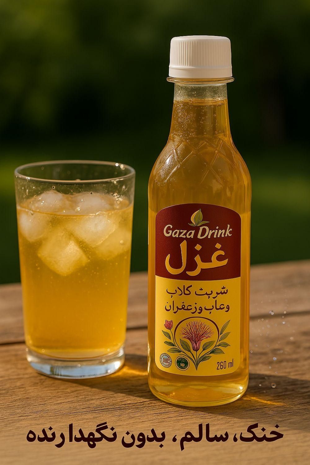 عصارکده/شربت گلاب زعفران غزل/طعمی از طبیعت|خوردنی و آشامیدنی|کاشان, میدانگاه آقا|دیوار