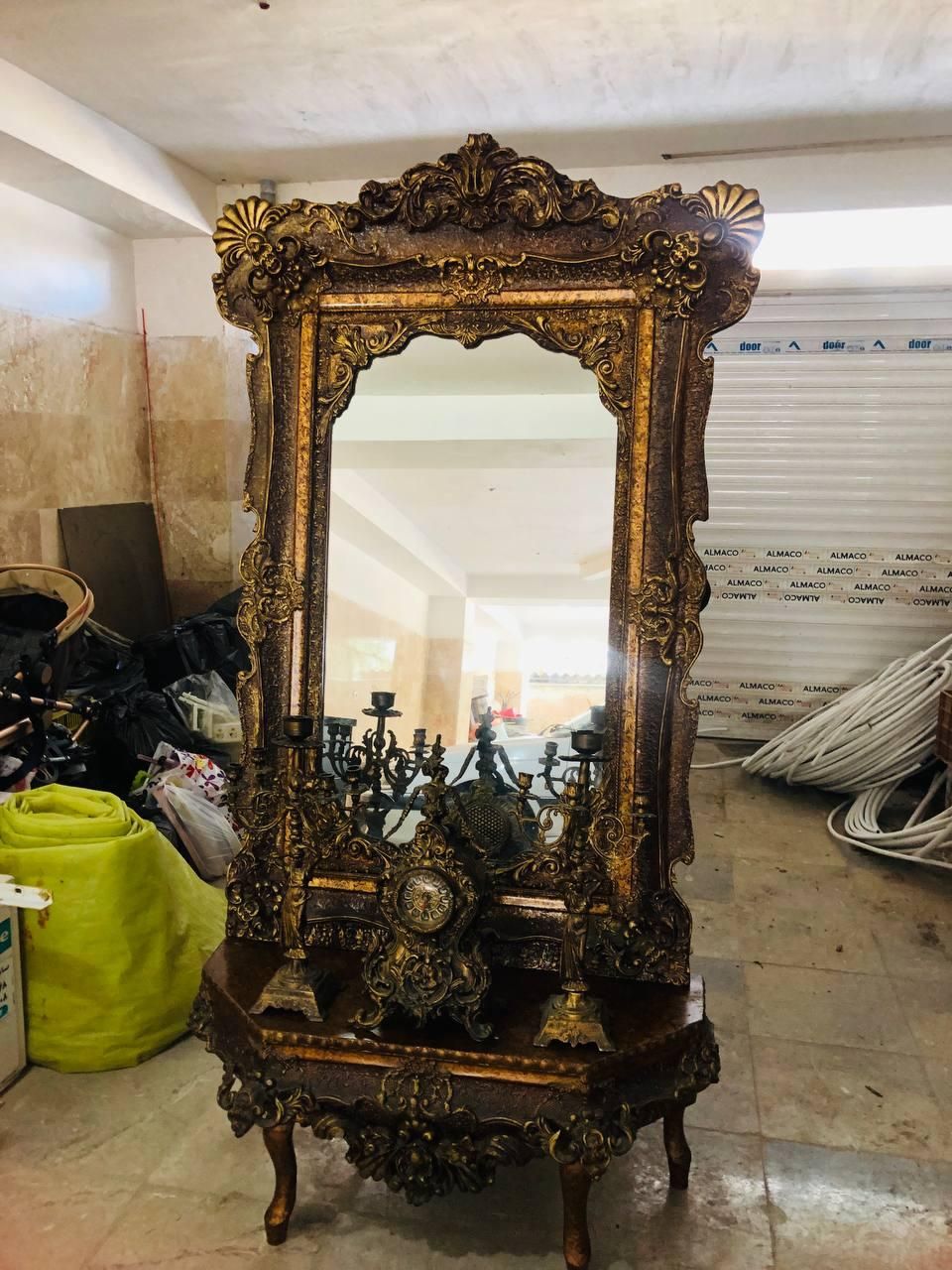 آینه شمعدان فایبرگلاس|آینه|رامسر, |دیوار