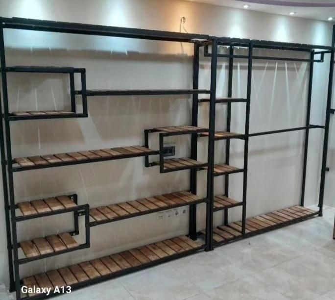 قفسه کف چوبی سبک جدید قفسه بندی رگال و مانکن|فروشگاه و مغازه|بندرعباس, |دیوار