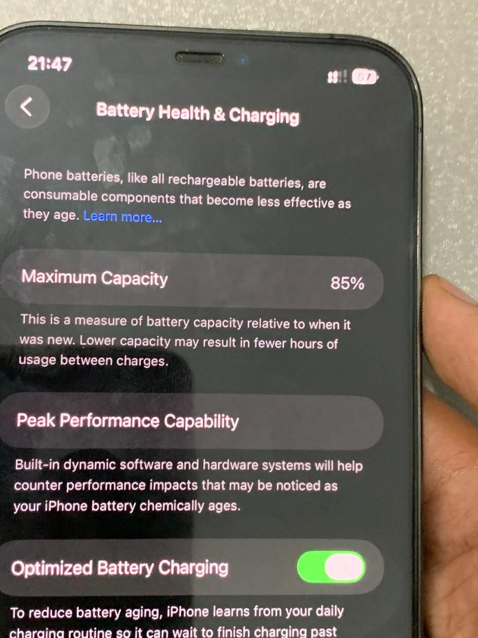 اپل iPhone 12 Pro Max ZAA با حافظهٔ ۲۵۶ گیگابایت|موبایل|لامرد, |دیوار