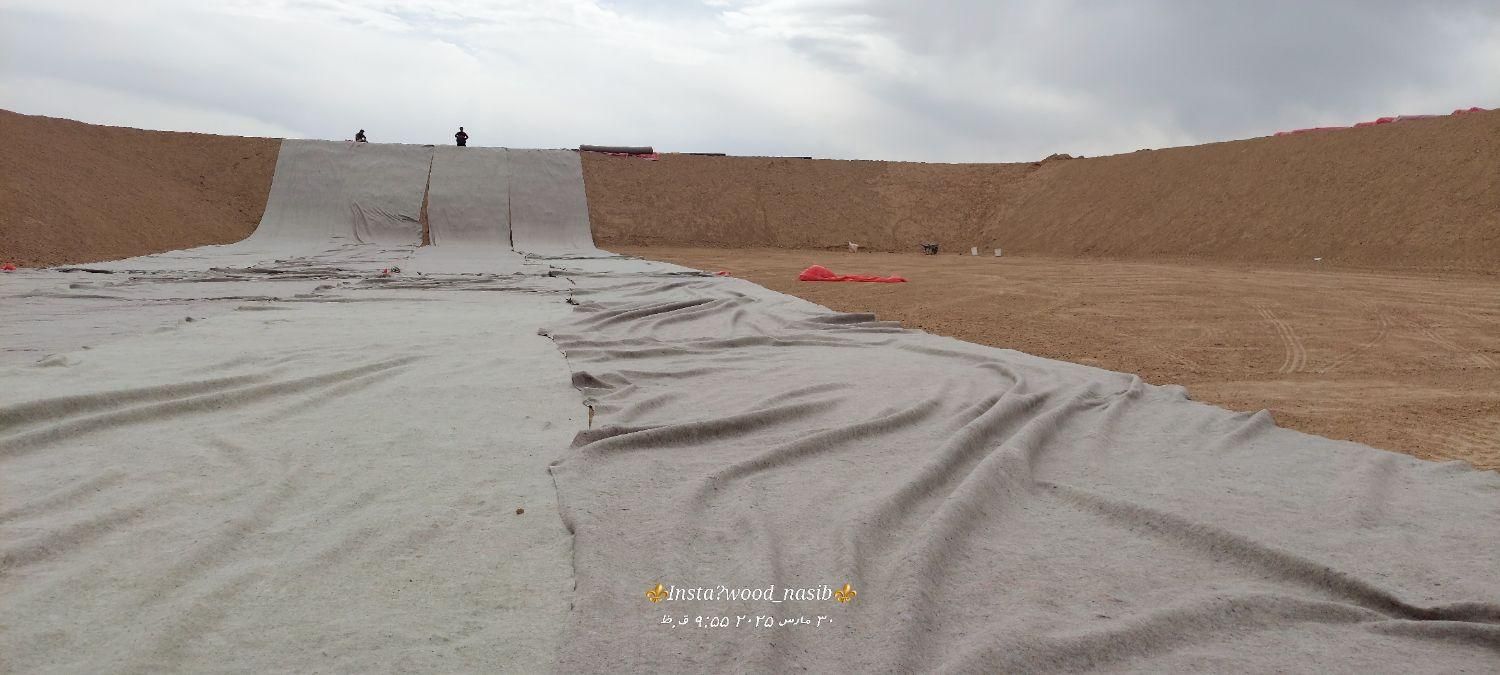 اجرای استخر های کشاورزی پلیمری ژئوممبران|خدمات باغبانی و درختکاری|شهرضا, |دیوار