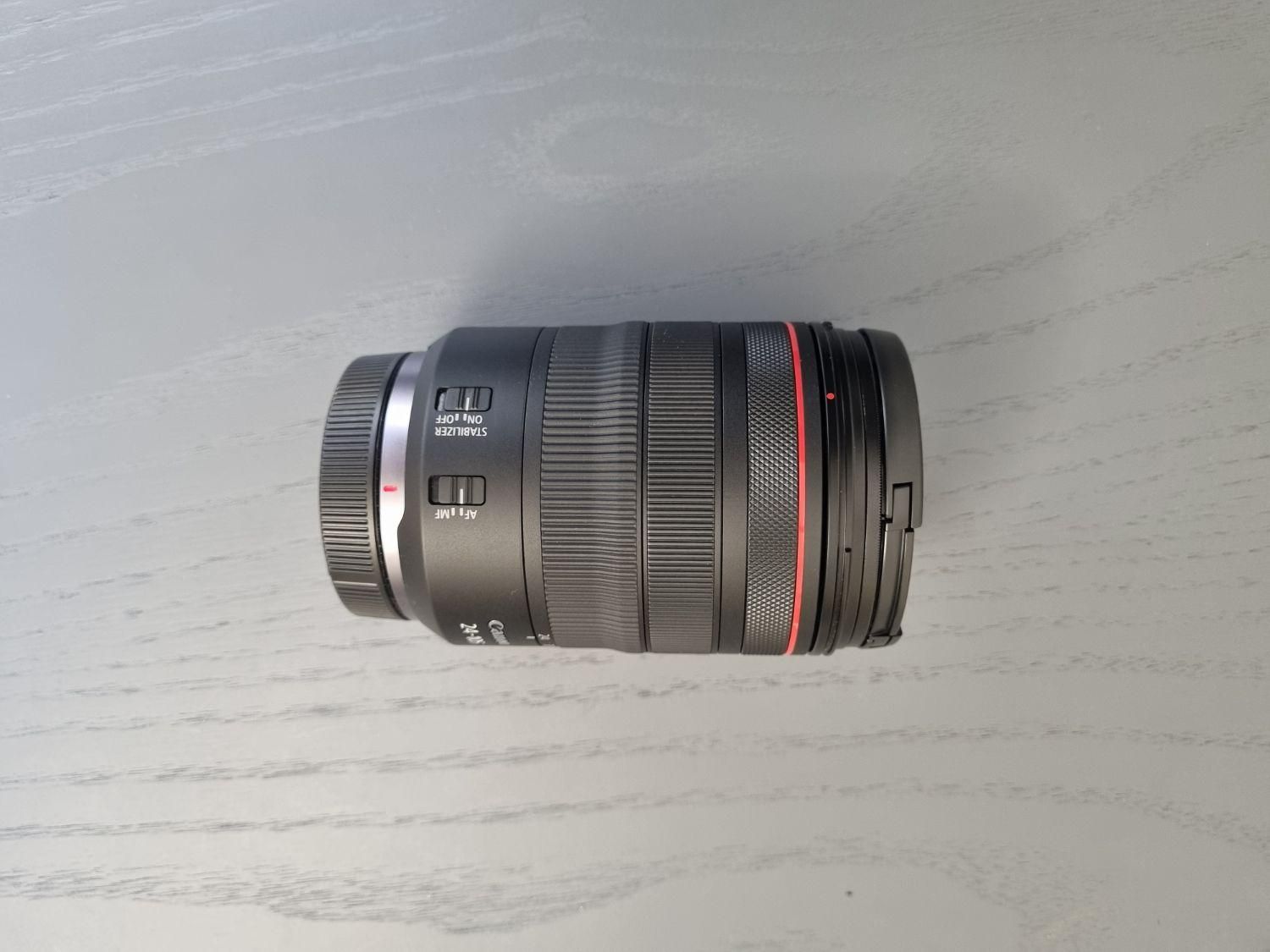 لنز بدون آینه کانن RF24-105L|دوربین عکاسی و فیلم‌برداری|تهران, خواجه نصیر طوسی|دیوار