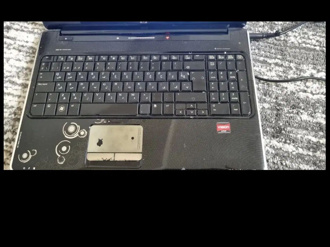 لب تاپ hp pavilion dv6|رایانه همراه|تهران, ده‌ونک|دیوار