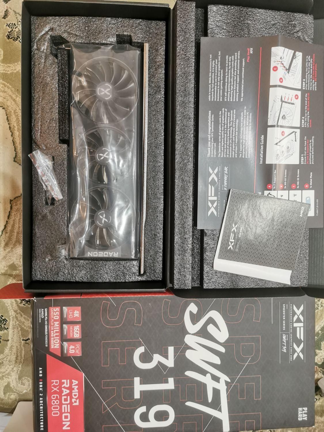 6800 xfx swft|قطعات و لوازم جانبی رایانه|تهران, آسمان|دیوار