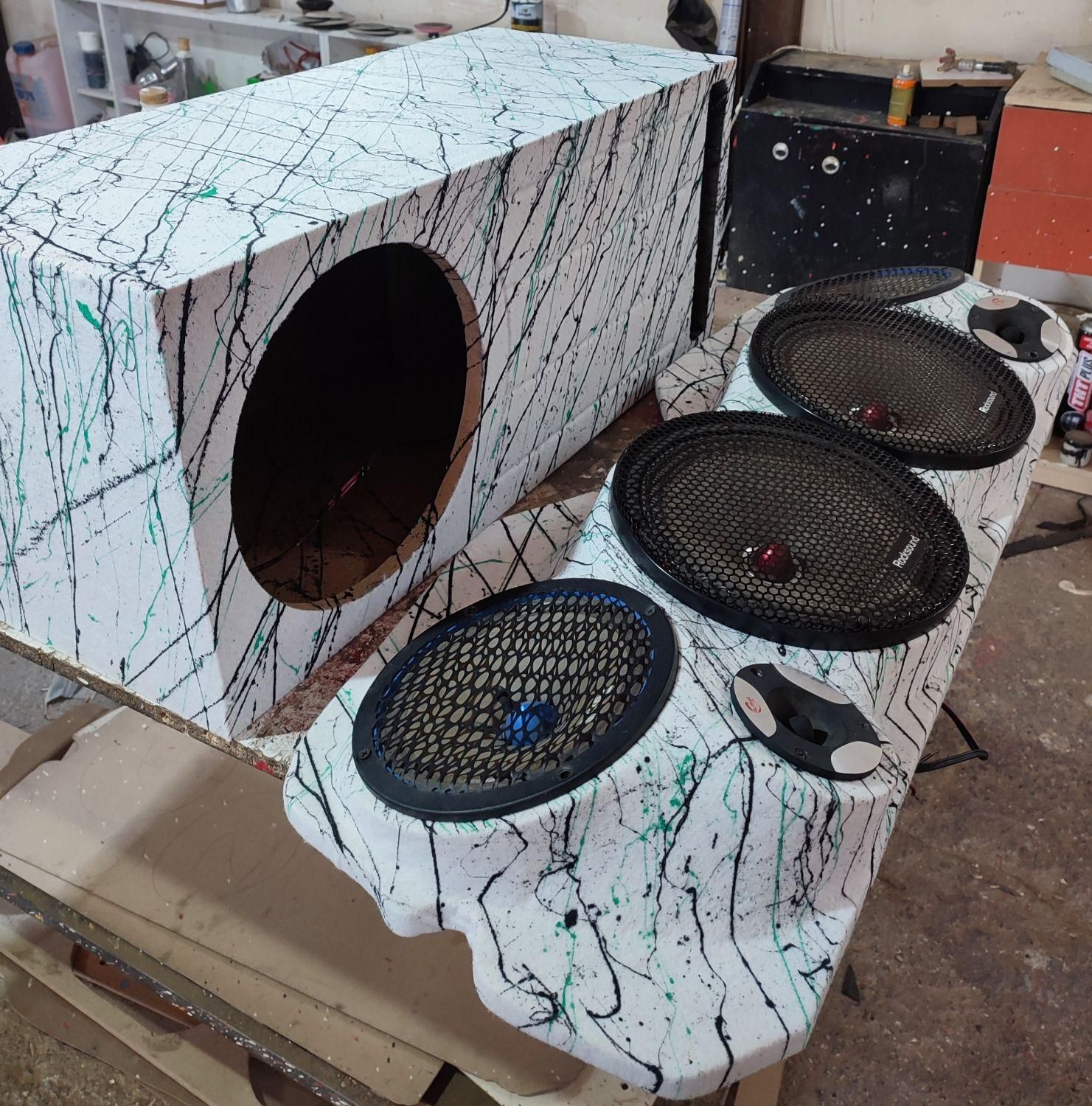 تخته سه بعدی.طاقچه باکس جعبه.فایبرنمدچرم و..|قطعات یدکی و لوازم جانبی|مشهد, نوید|دیوار