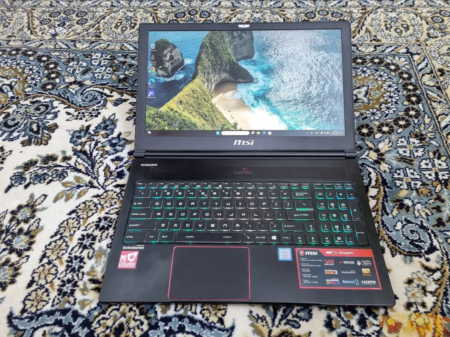 لپ تاپ گیمینگ قدرتمند i7 گرافیک 6GB|رایانه همراه|تهران, میدان ولیعصر|دیوار