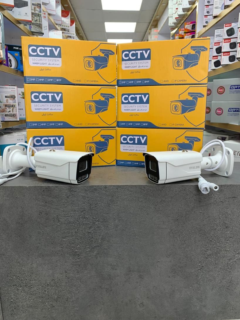 دوربین۵ مگاپیکسل ip میکروفن دار مورد تایید اماکن|دوربین مداربسته|شیراز, گلکوب|دیوار