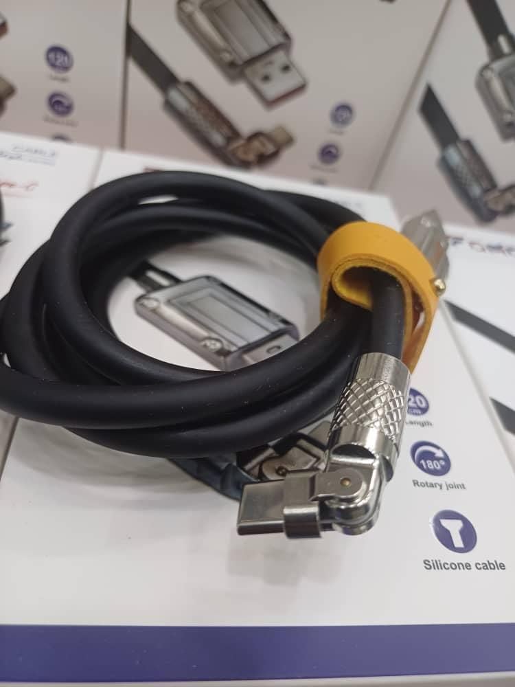 کابل شارژچرخشی +یک عدد بخردوعددببر|لوازم جانبی موبایل و تبلت|یزد, |دیوار