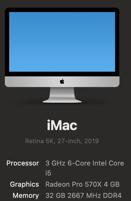 فروش آیمک imac 2019|رایانه رومیزی|تهران, سهروردی|دیوار