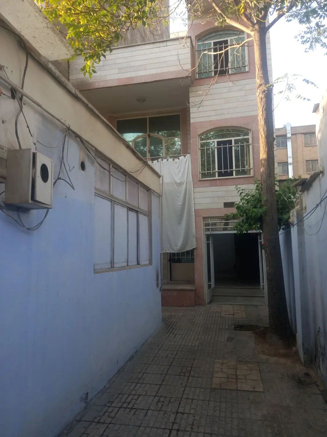 تهاتر و فروش خانه ویلایی با آپارتمان در تهرانپارس|فروش زمین و ملک کلنگی|تهران, تهرانپارس شرقی|دیوار