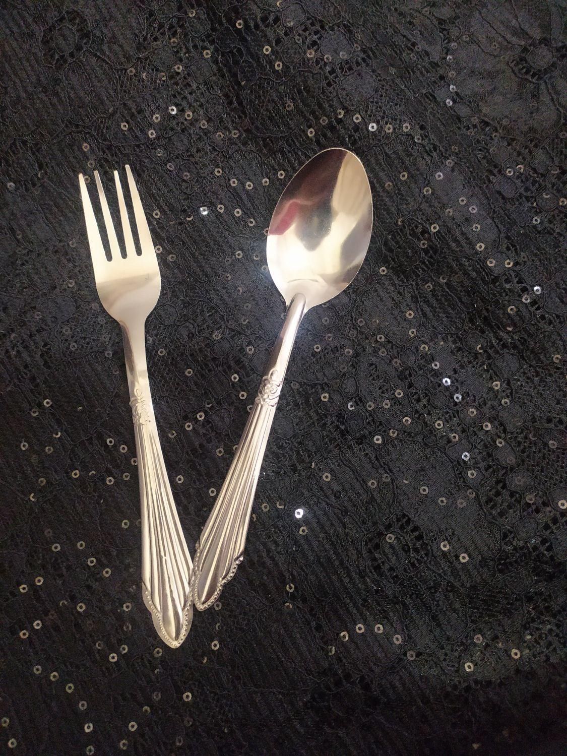 قاشق و چنگال|ظروف سرو و پذیرایی|قم, شاد قلی|دیوار