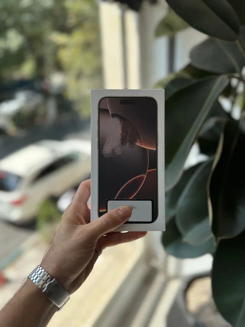 ایفون۱۶پرومکس اکبند iphone16promaxبا رنگnatural|موبایل|تهران, شهرک غرب|دیوار