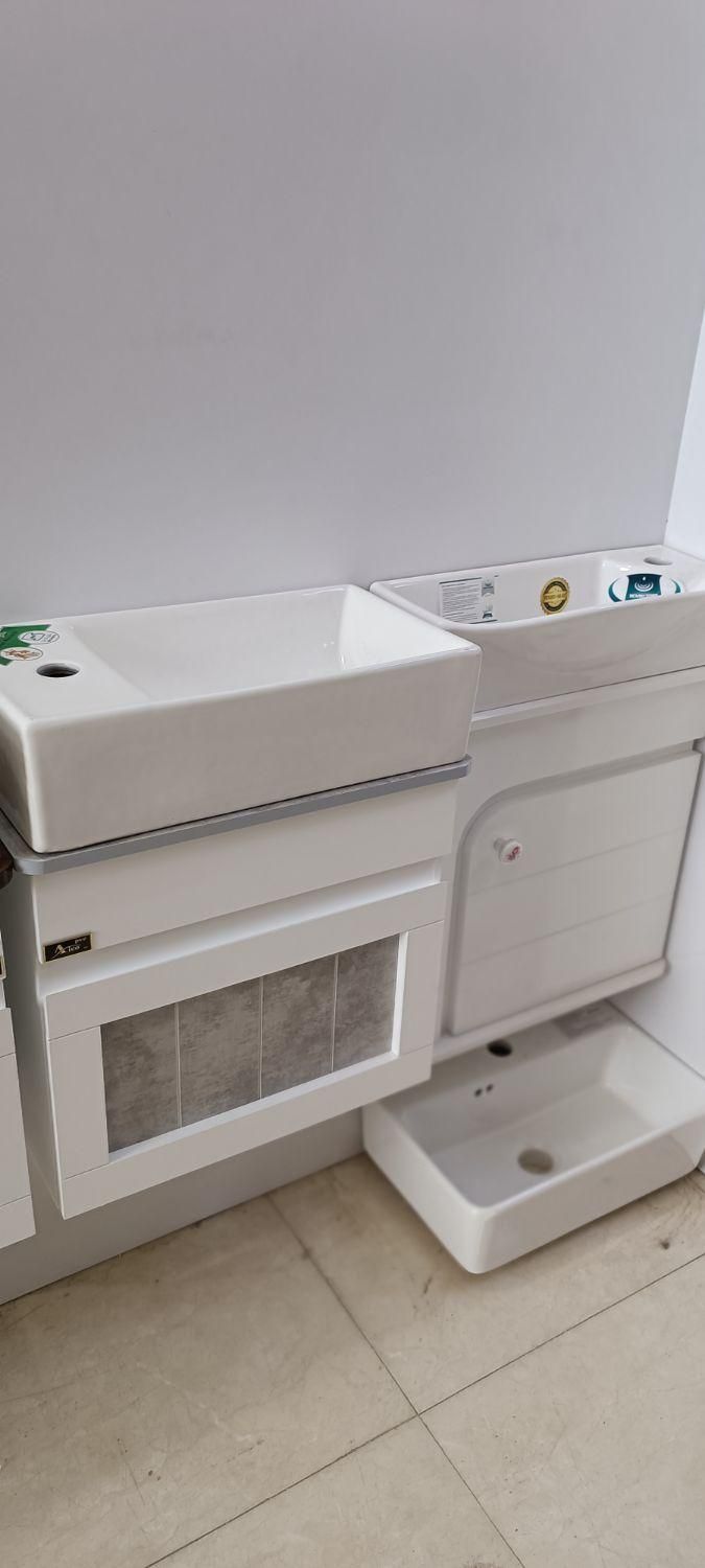 مجموعه روشویی کابینتی با سایزبندی|لوازم سرویس بهداشتی|اندیشه, شهرک مریم|دیوار