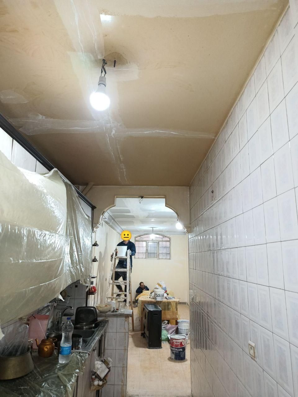 نقاشی ساختمان (تمام نقاط تهران)رنگ با ایرلس|خدمات پیشه و مهارت|تهران, صد دستگاه|دیوار