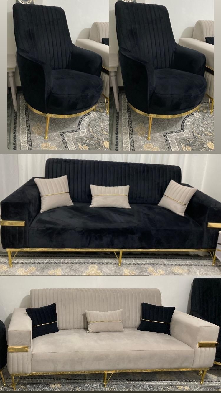 مبل ۸نفره شیک و راحت|مبلمان خانگی و میز عسلی|نی‌ریز, |دیوار