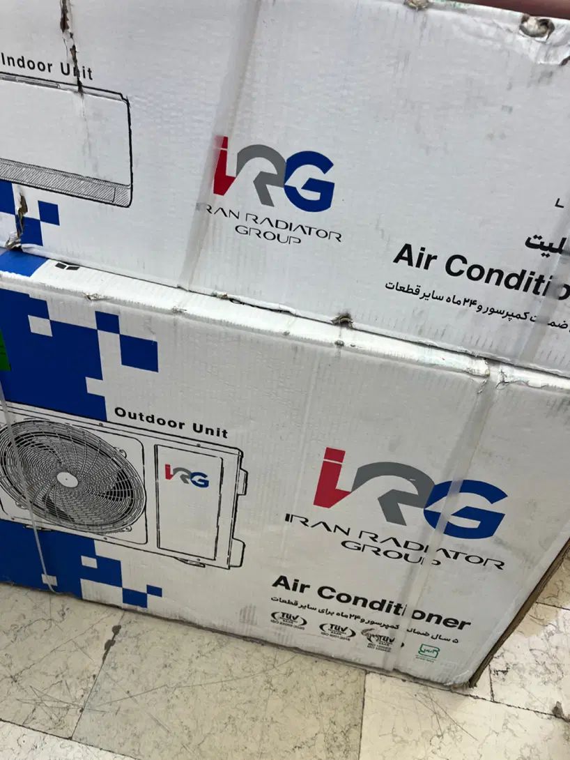 کولر گازی ۱۲۰۰۰ اینورتر ایران رادیاتور|کولر گازی و فن‌کوئل|تهران, امجدیه (خاقانی)|دیوار