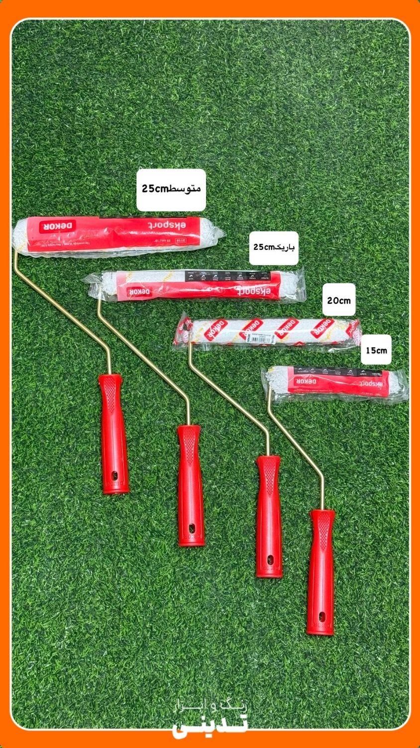 نقاشی با غلطک دکور بهترین غلطک وارادتی|مصالح و تجهیزات ساختمان|کاشان, باهنر|دیوار