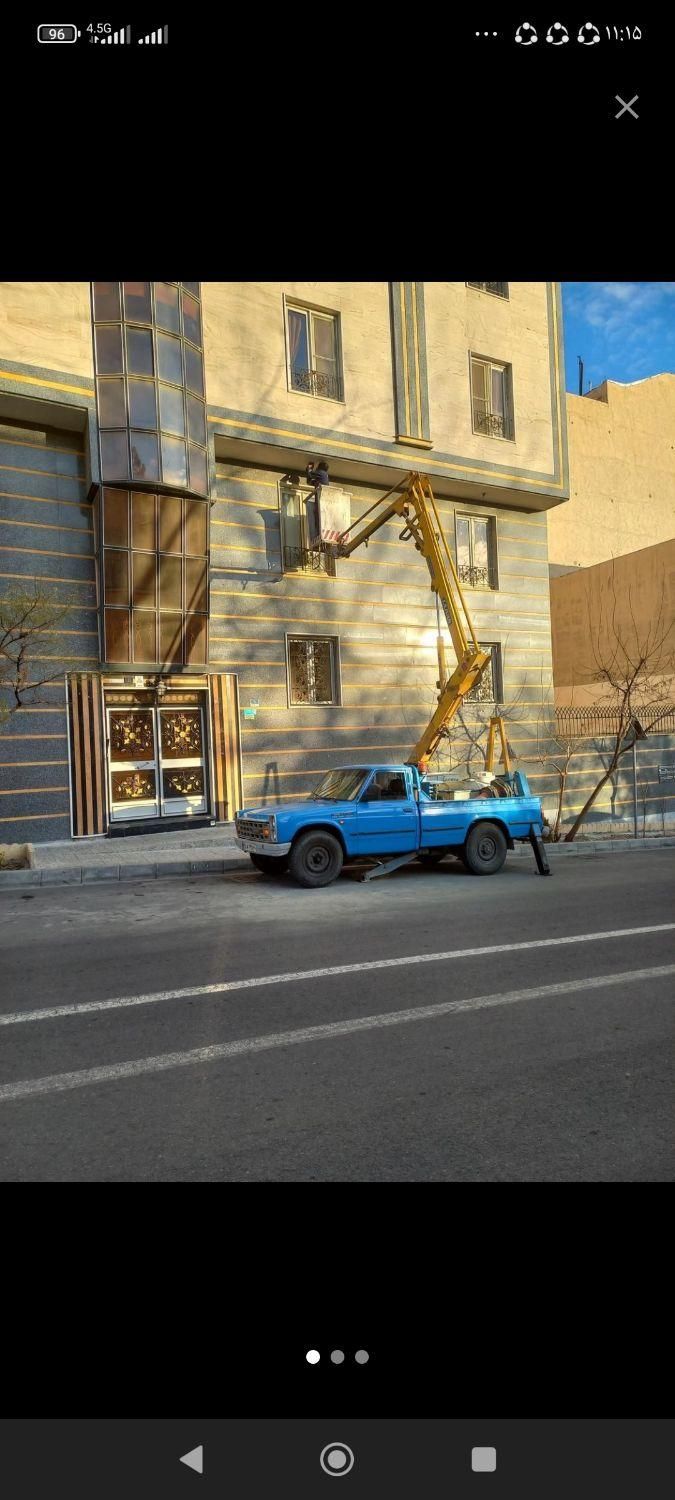 اجاره جرثقیل نیسان بالابر نفربر سبد دار کابین دار|خدمات حمل و نقل|قم, آذر (نکویی)|دیوار